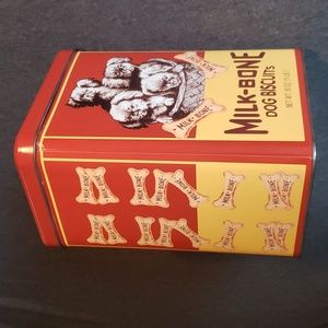 Milkbone Dog Biscuits Reusable Limited Edition Collectors Tin